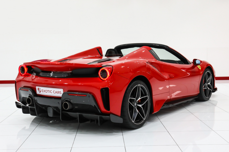 2020 Ferrari 488 Pista Black + Red for sale For Super Rich