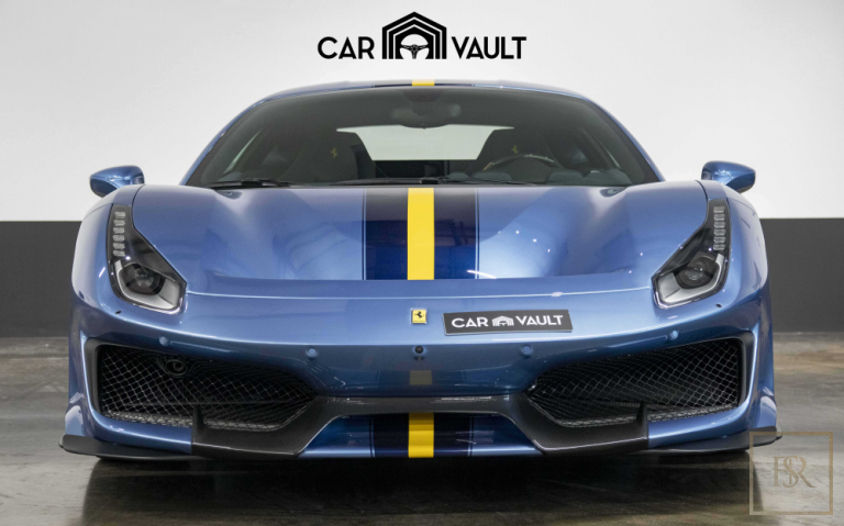 2020 Ferrari 488 Pista Bleu Alcantara for sale For Super Rich