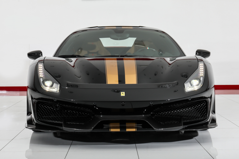 2020 Ferrari 488 Pista Black for sale For Super Rich